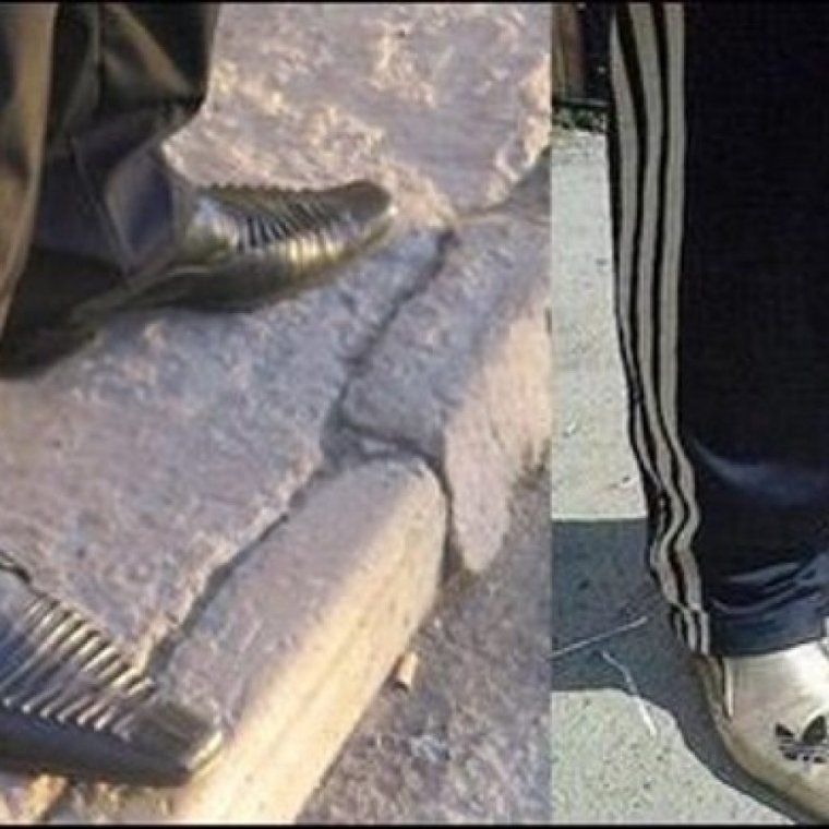 Штаны адидас гопник