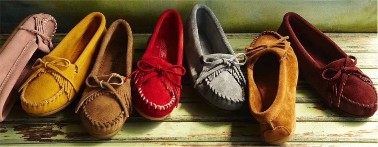 Мокасины женские много