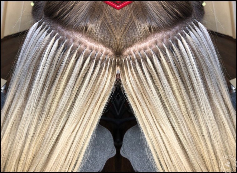 Ужасно нарощенные волосы