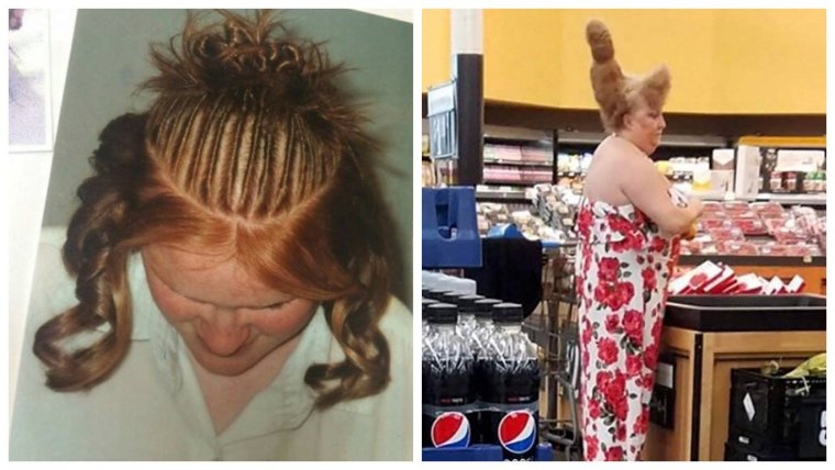 Некачественное наращивание волос