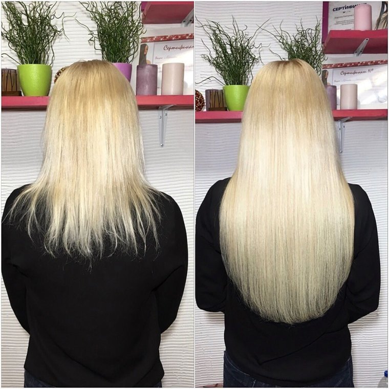 Наращивание волос