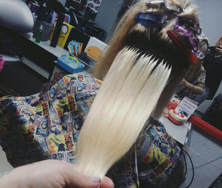 Наращивание волос аватар