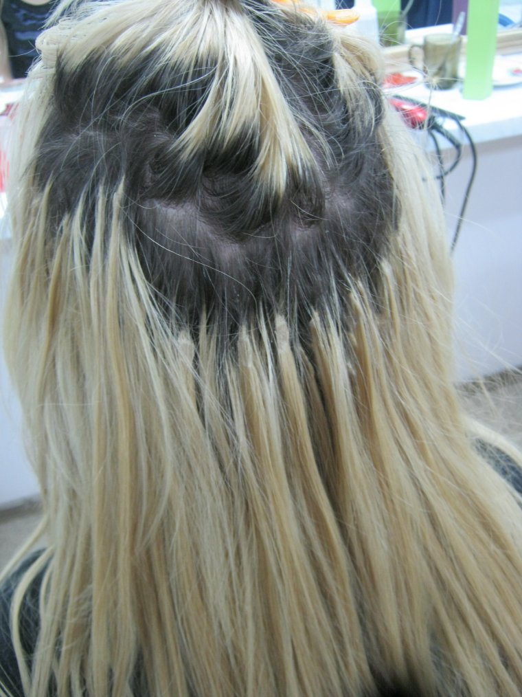 Неудачное окрашивание волос