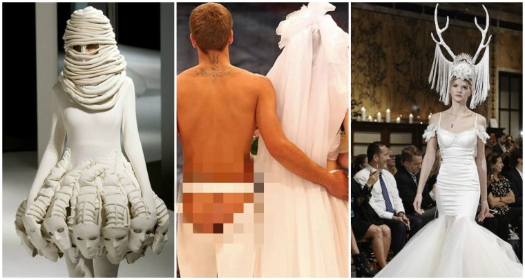 Самые необычные Свадебные Наряды