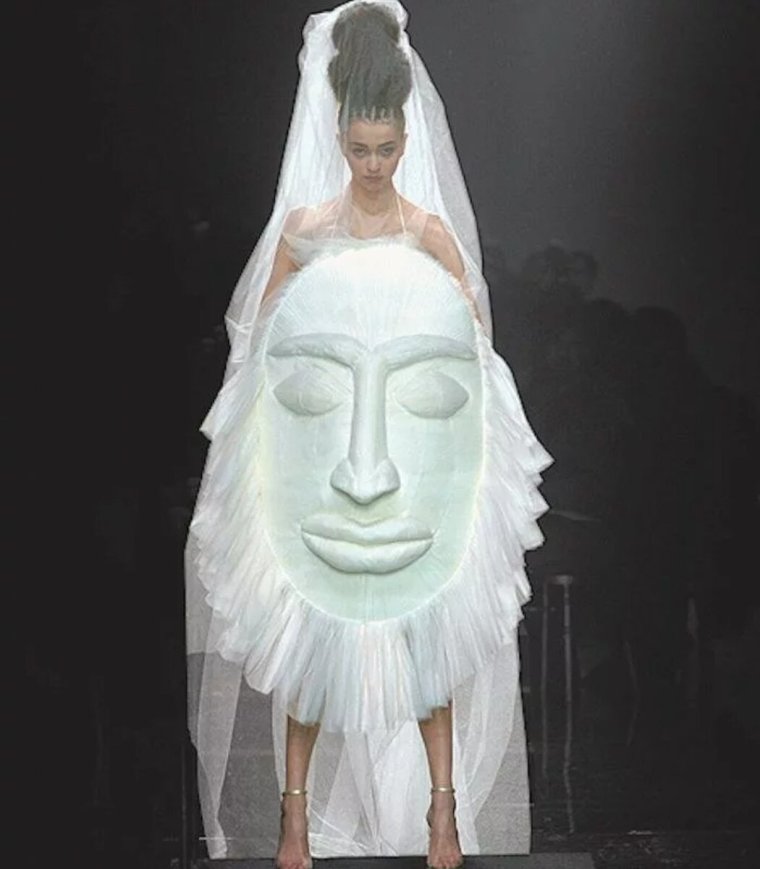 Жана-поля Готье свадебное платье