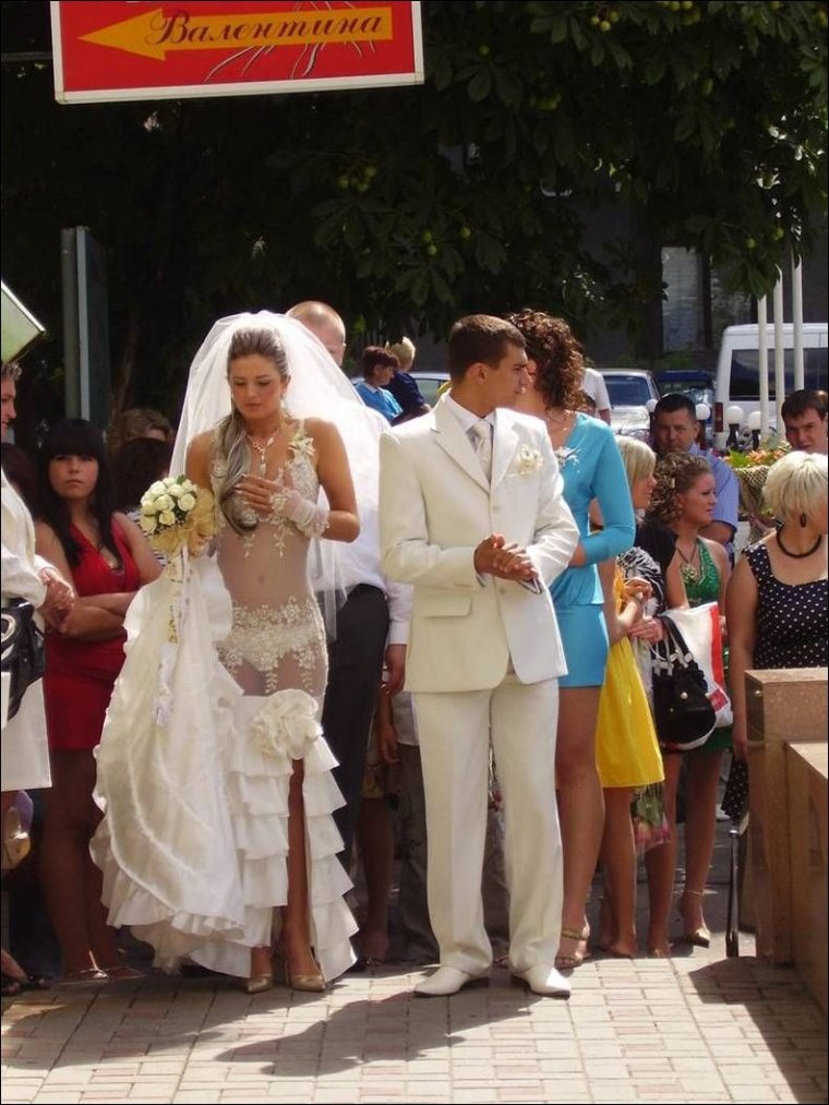 Неудачные Свадебные платья