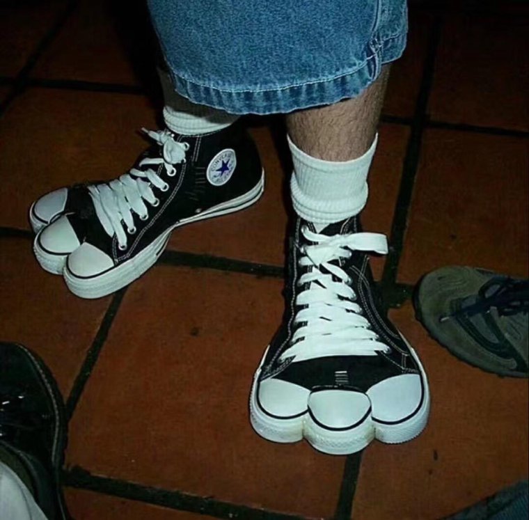 Прикольные кеды