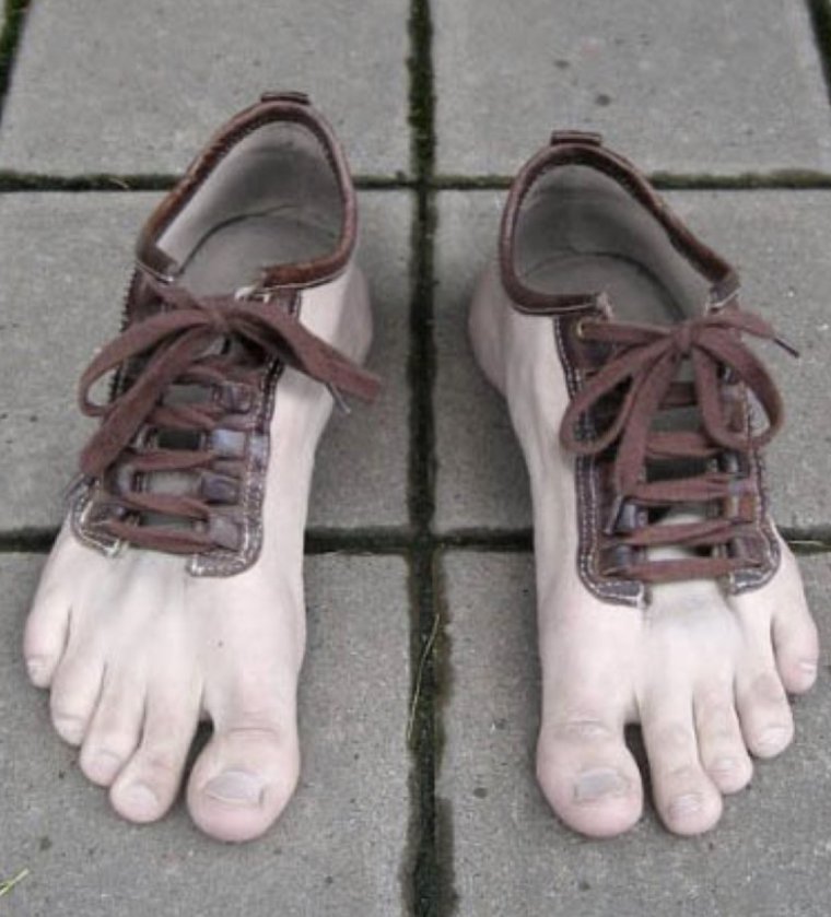 Ужасные кроссовки