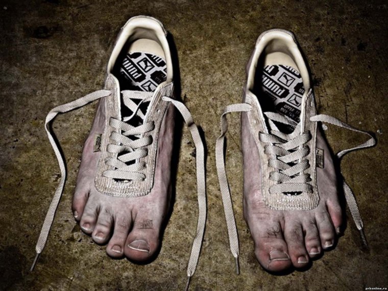 Ужасные кроссовки