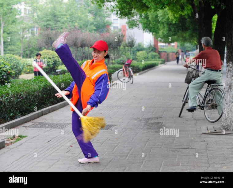 Смешной дворник