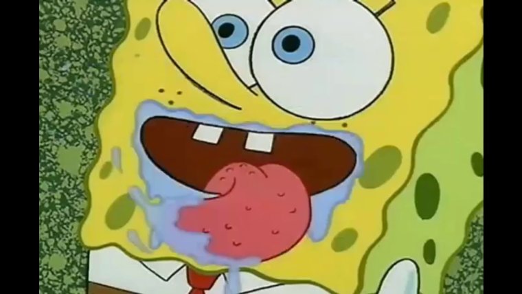 Смайл со слюнями