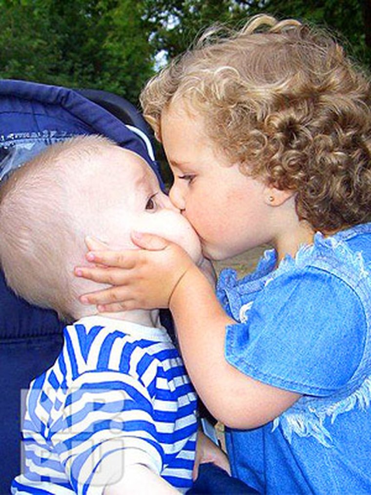 Забавные поцелуи