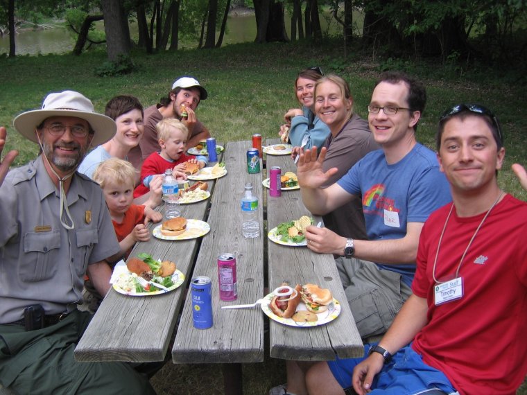 Пикник на природе смешные