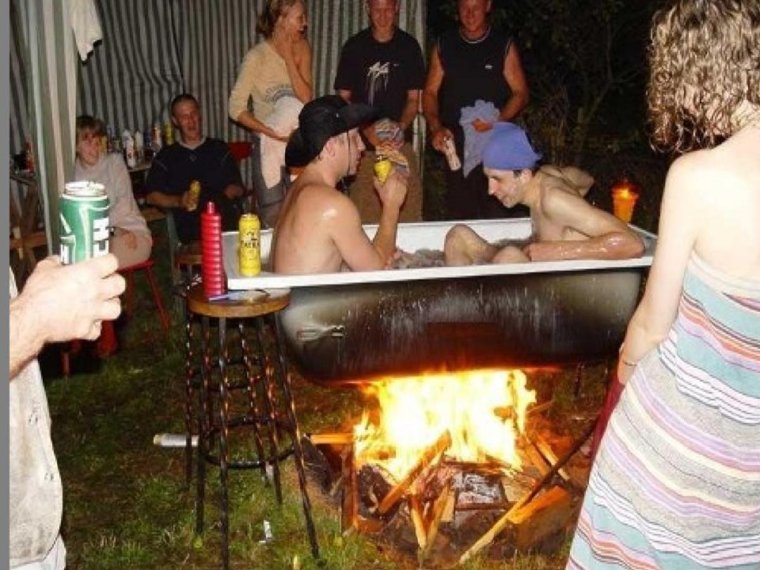 Пьяные шашлыки на даче