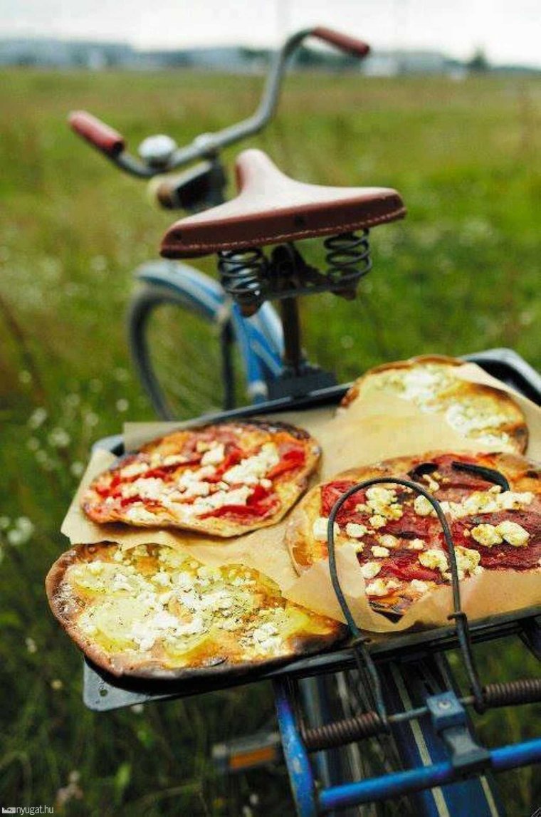Пицца велосипед
