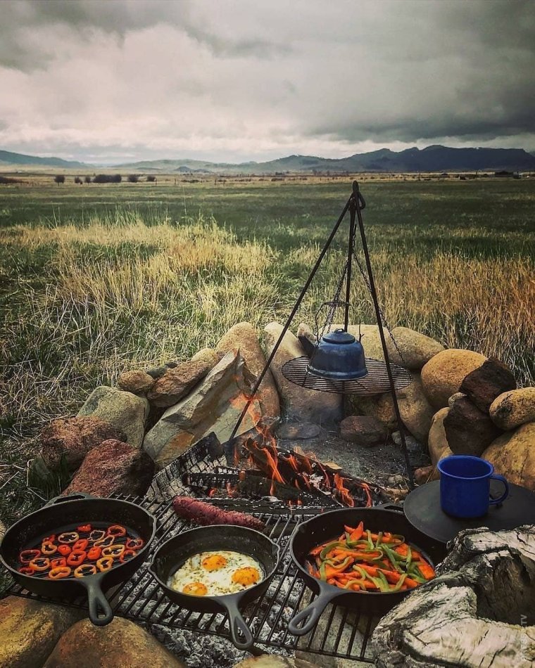 Обед на природе