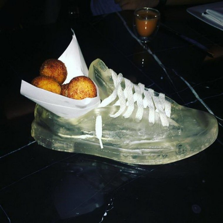 Необычная подача блюд