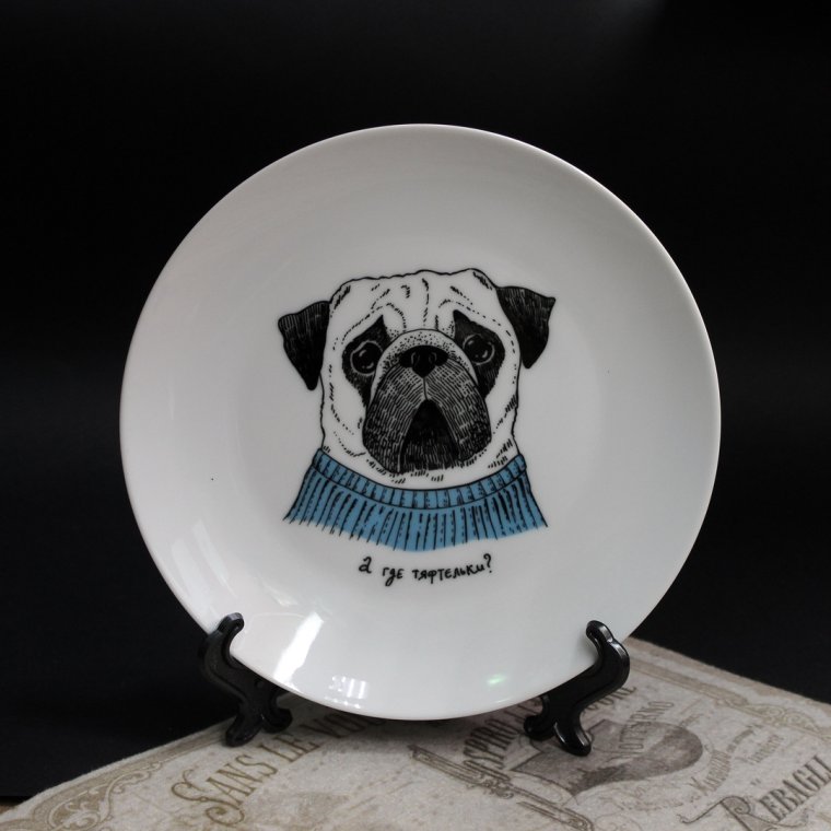 Тарелка прикол