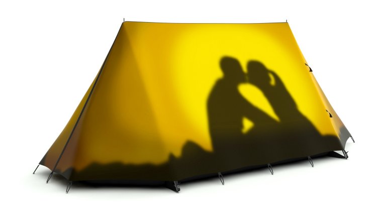 Смешные туристические палатки