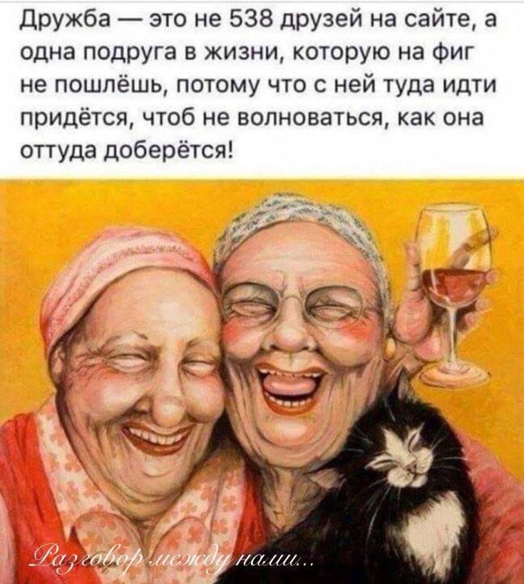 Подруги в старости приколы