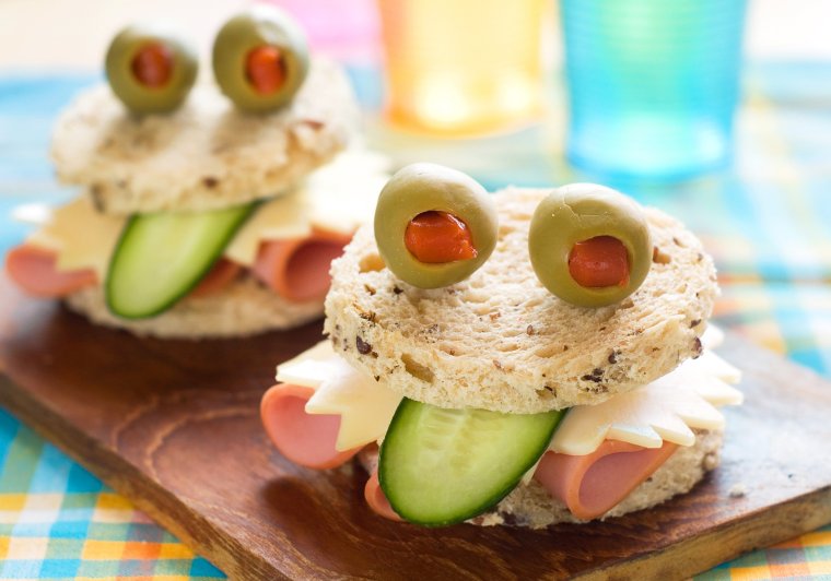 Необычные бутерброды для детей