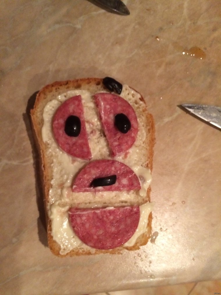 Фигурки из еды для детей