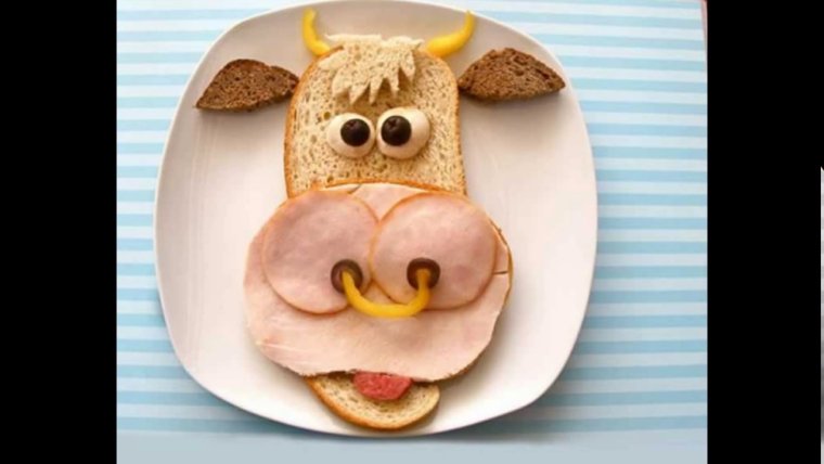 Креативные бутерброды для детей