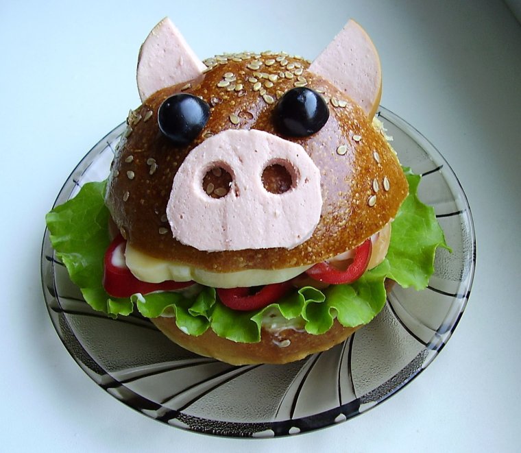 Красивые бутерброды для детей