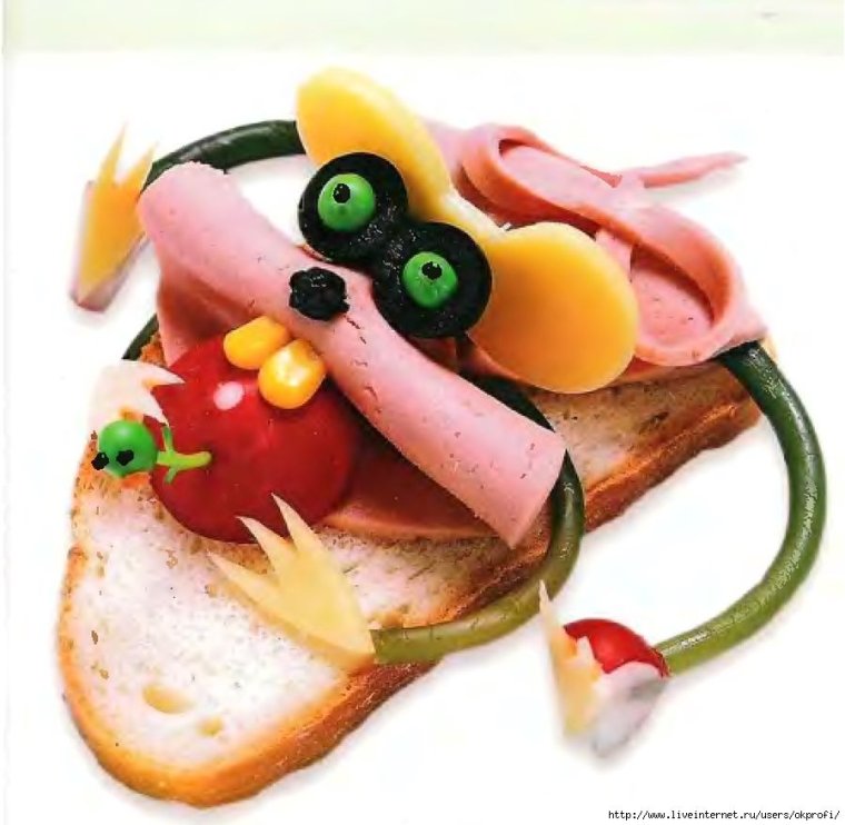 Забавные бутерброды