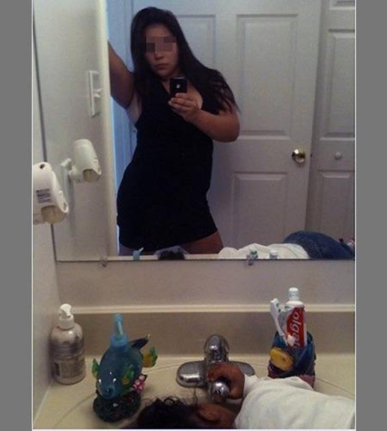 Селфи в зеркале неудачные