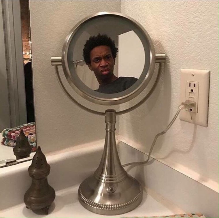 Прикольные зеркала