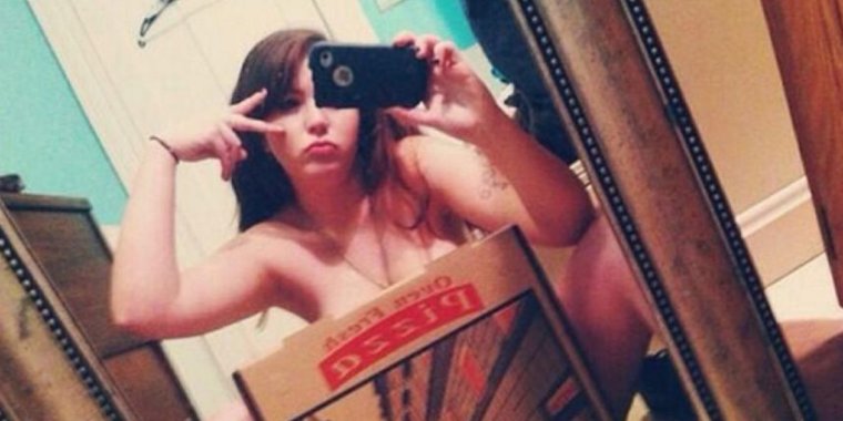 Позорные селфи девушек