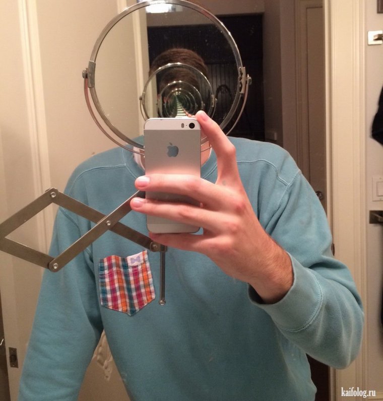 Селфи в зеркале