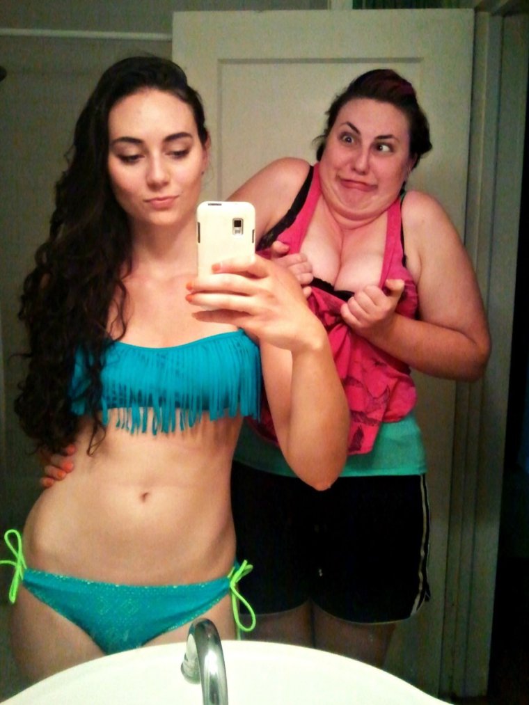 Неудачные селфи девушек