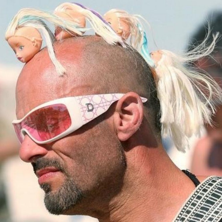 Дебильные прически