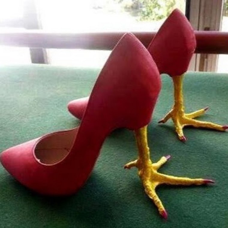 Смешные туфли на выпускной