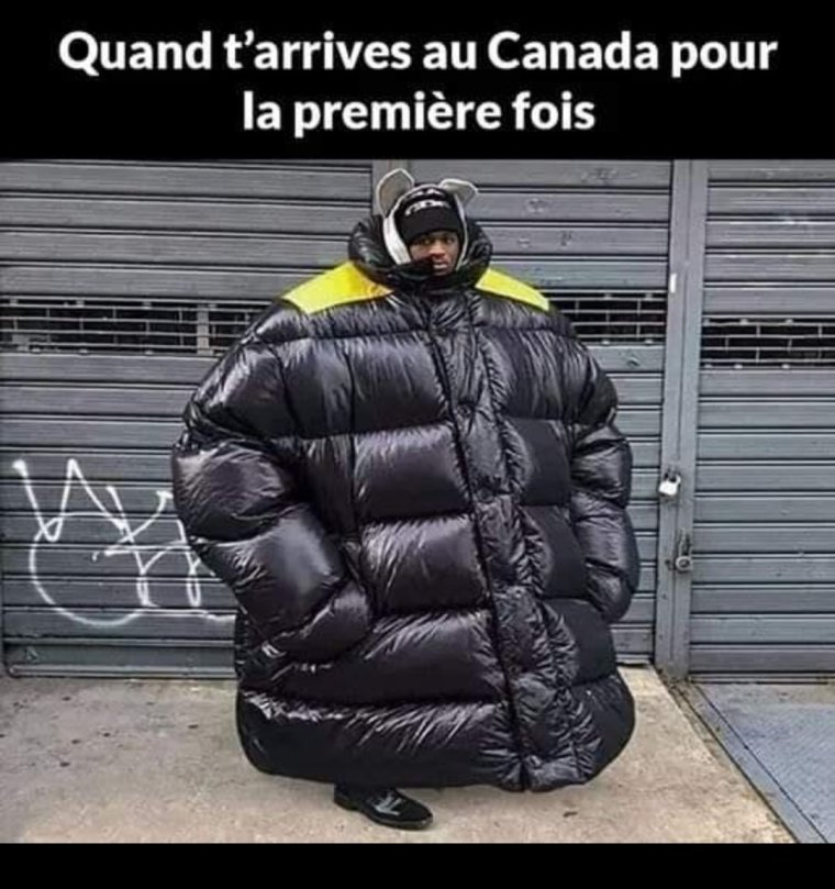 Очень большие пуховики прикол