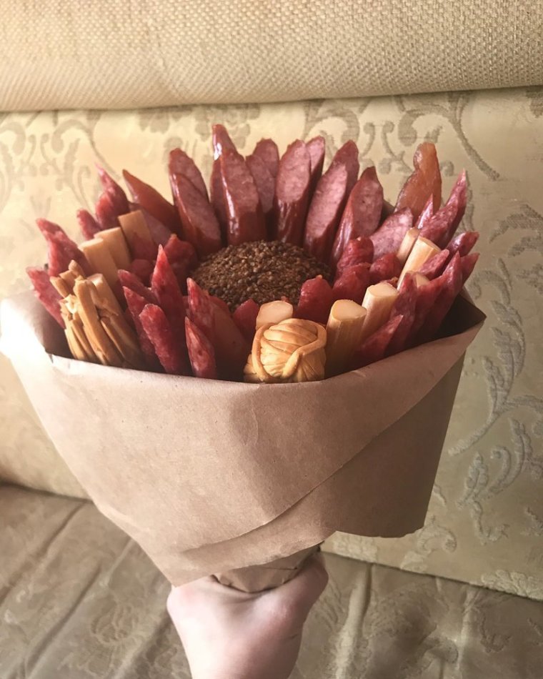 Прикольные букеты