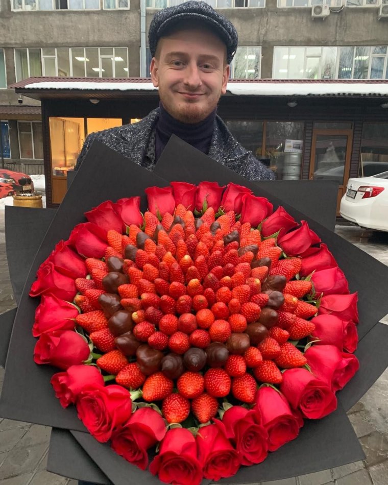 Букет цветов прикольный