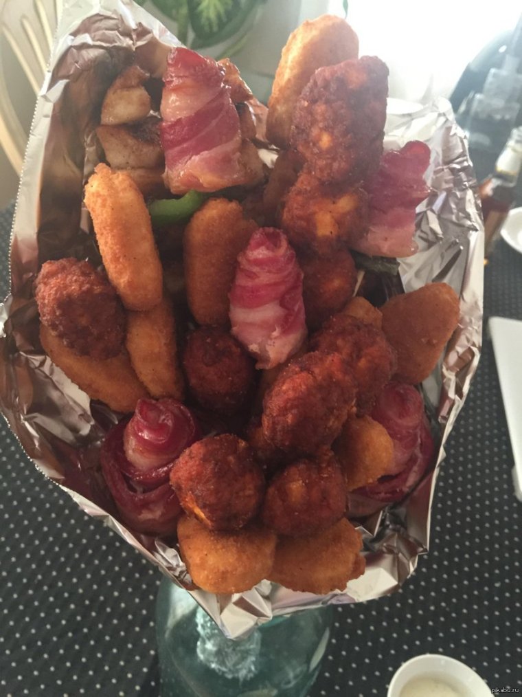 Букет из шашлыка