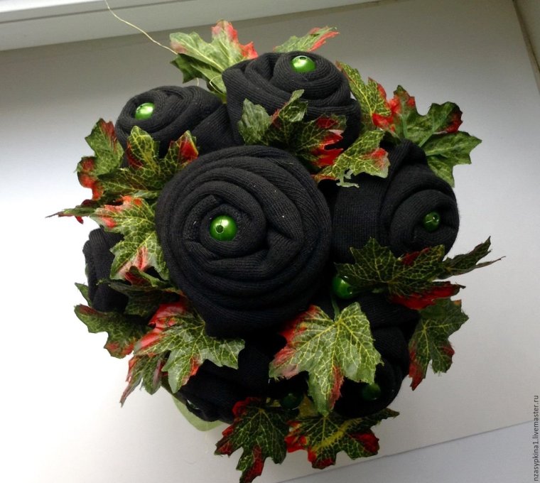 Букет для мужчины необычный