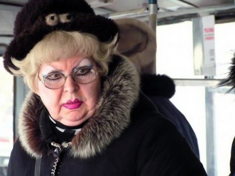 Яркие старушки