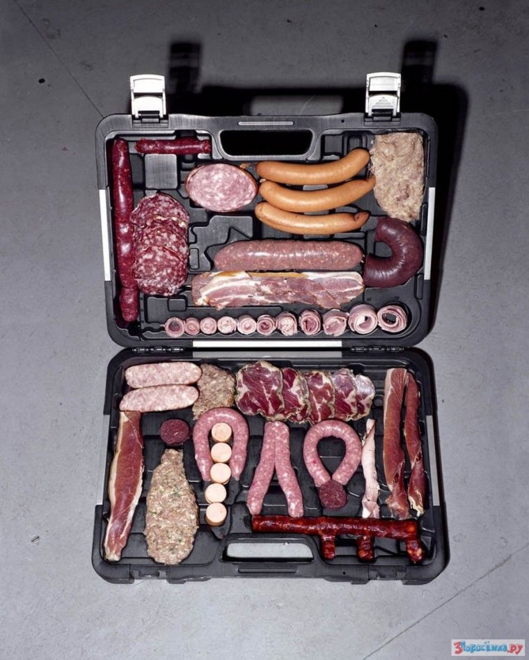 Тревожный чемоданчик с колбасой