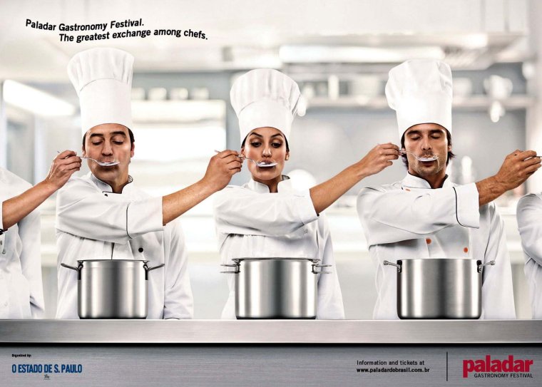 Повар креативная реклама