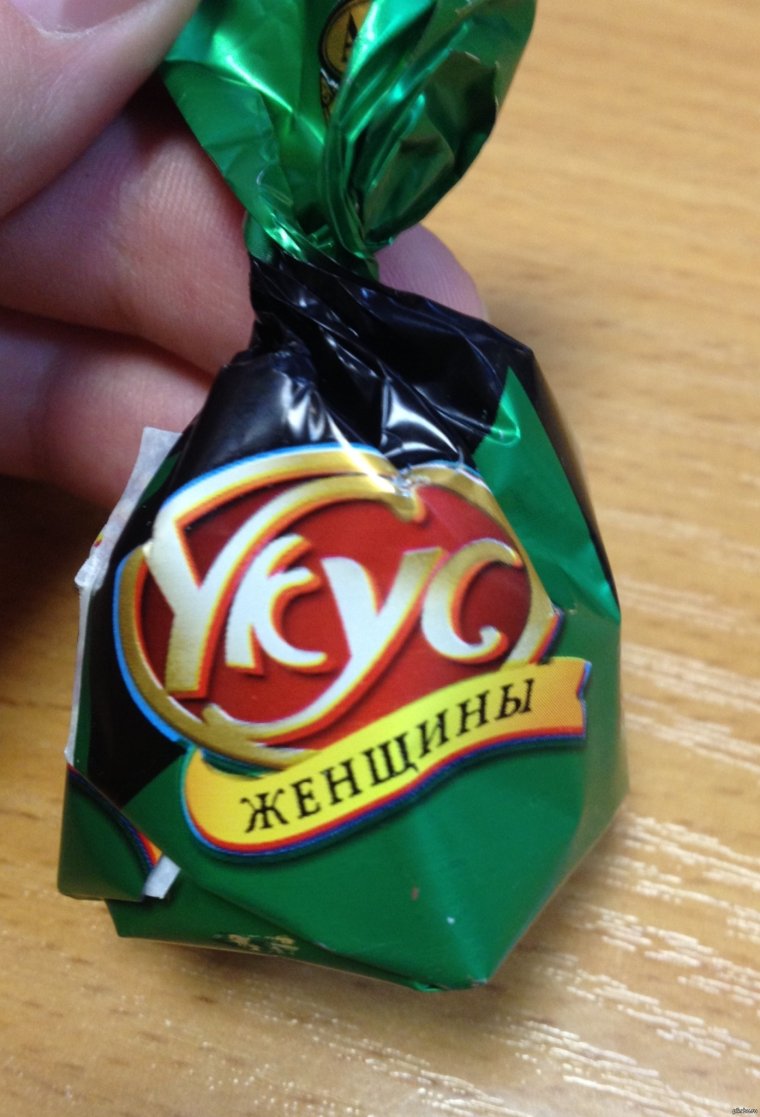 Название конфет