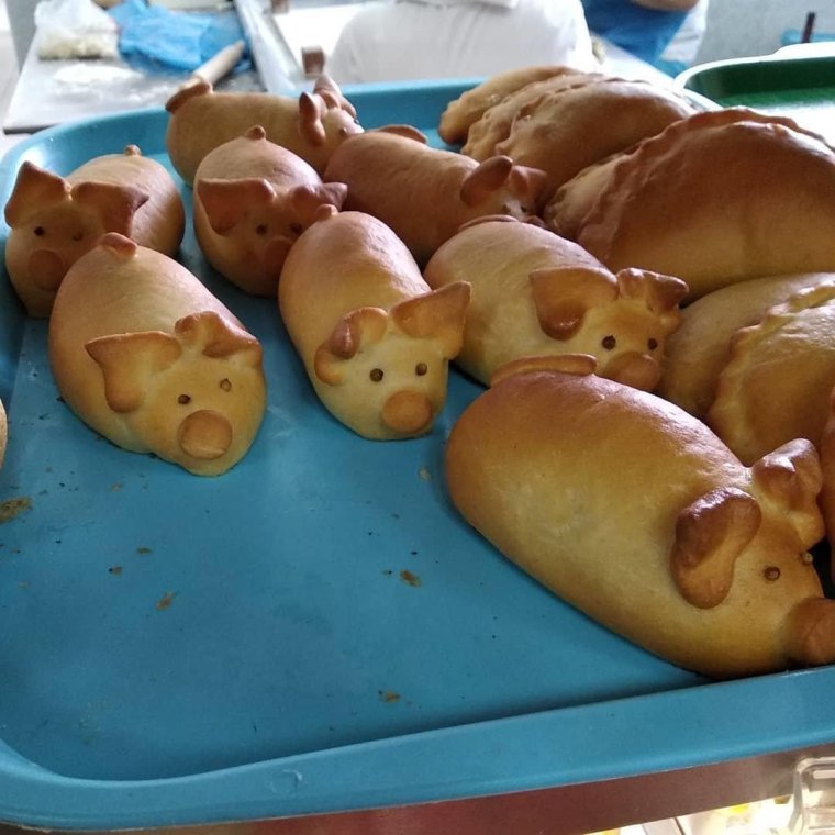 Смешной пирожок