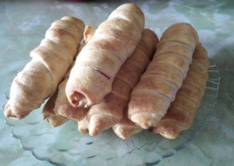 Торт сосиска в тесте