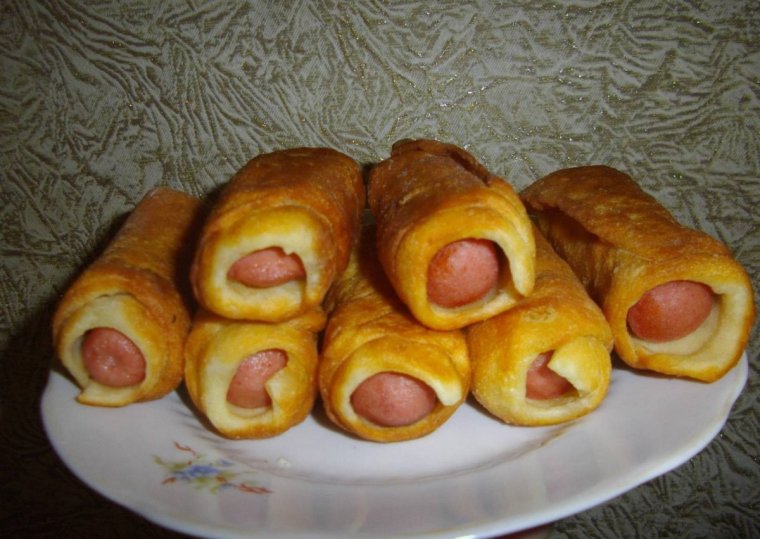 Неудачные сосиски в тесте