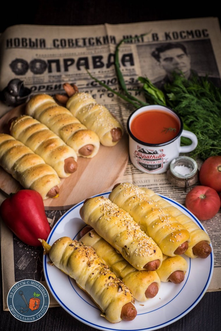 Неудачные сосиски в тесте