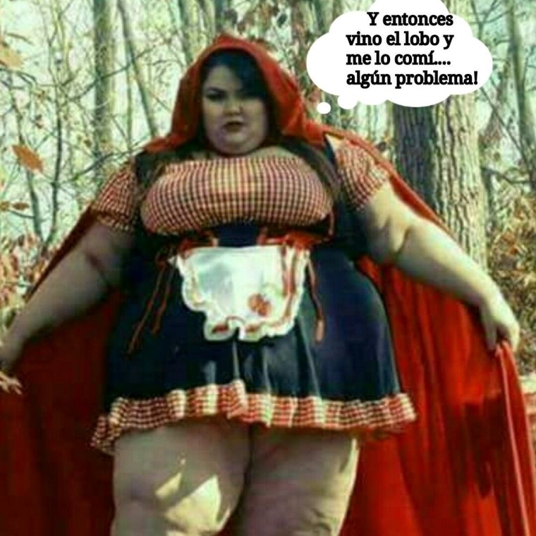 Рыжая толстушка